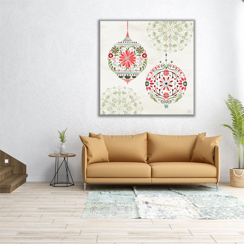 Festive Season VII - reproduction d'art sur toile, H 40 po x l 40 po