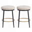 Tabourets de comptoir en bois rembourrés Farmhouse-1354652656