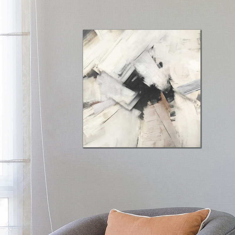 Bords biseautés - reproduction d'art mural - toile tendue, 26 po x 26 po, Toile tendue avec châssis, Sans cadre