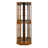 6 Shelf Corner Curio Display Cabinet With Lights, Mirrors And Adjustable Shelves(E26 Light Bulb Not Included)-976080379