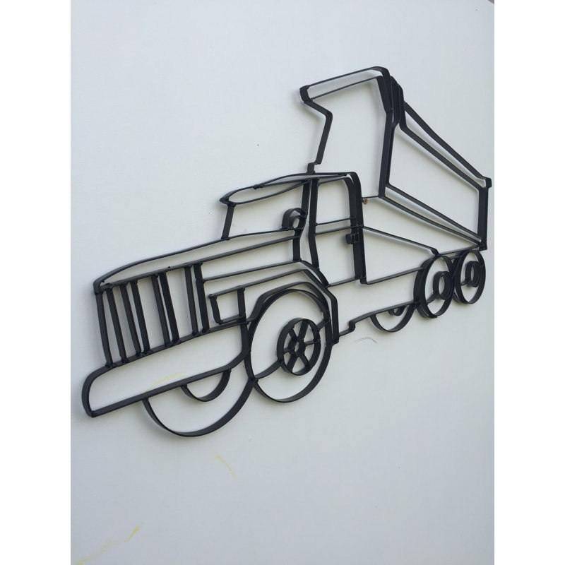 Décoration murale autodumping truck