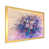 Impression dorée sur toile encadrée