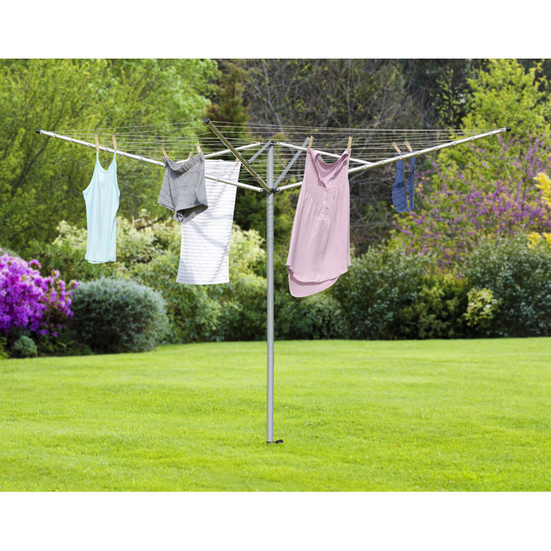 Séchoir à linge rotatif pour l'extérieur