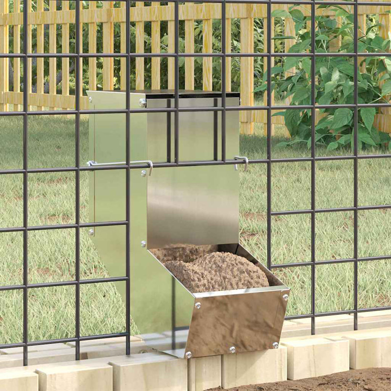 Small Animal Feeder, 28.5cm H x 12.5cm W x 26cm D