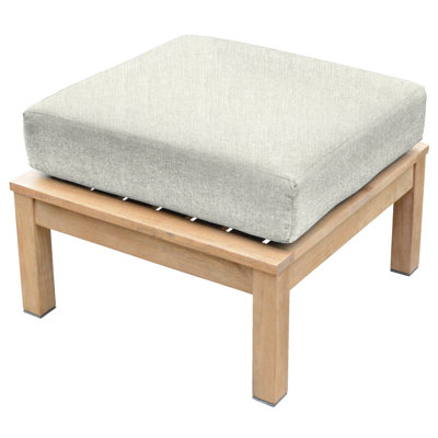St. Lucia Teak Outdoor Ottoman