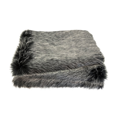 Premium Luxury Faux Sheepskin Fur Throw Blanket