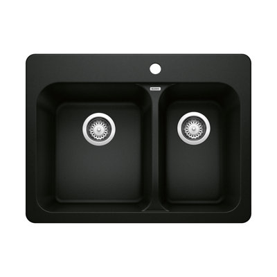 Blanc anthracite 1,5 noir BLANCO