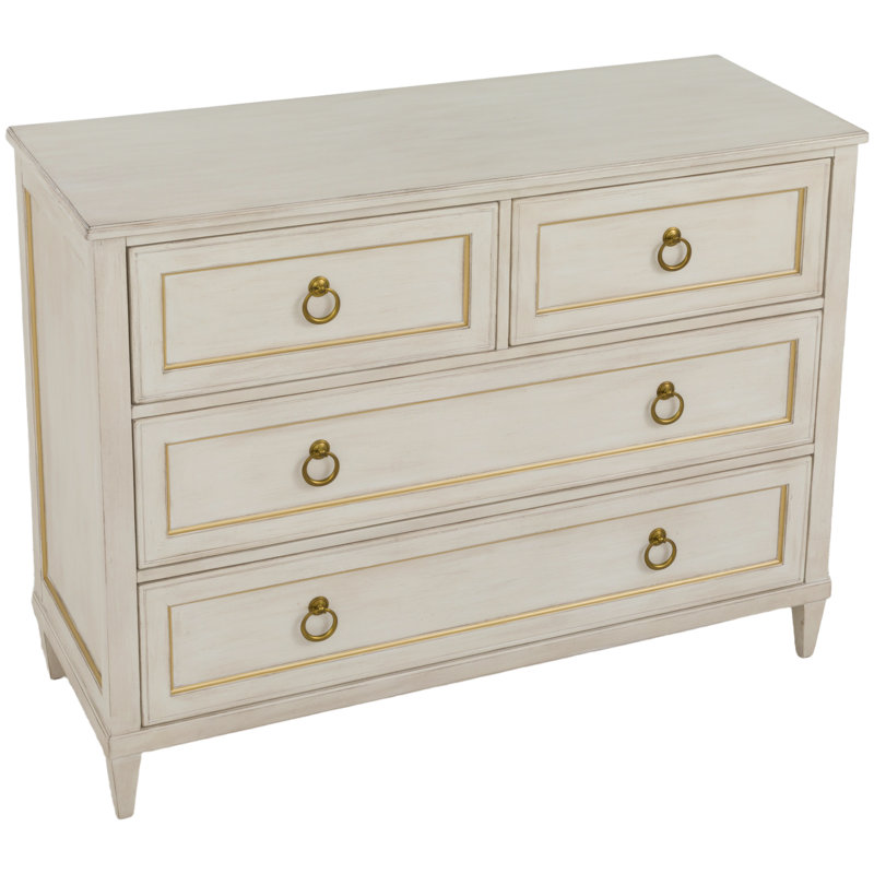 4 - Drawer Dresser, Champagne Mist