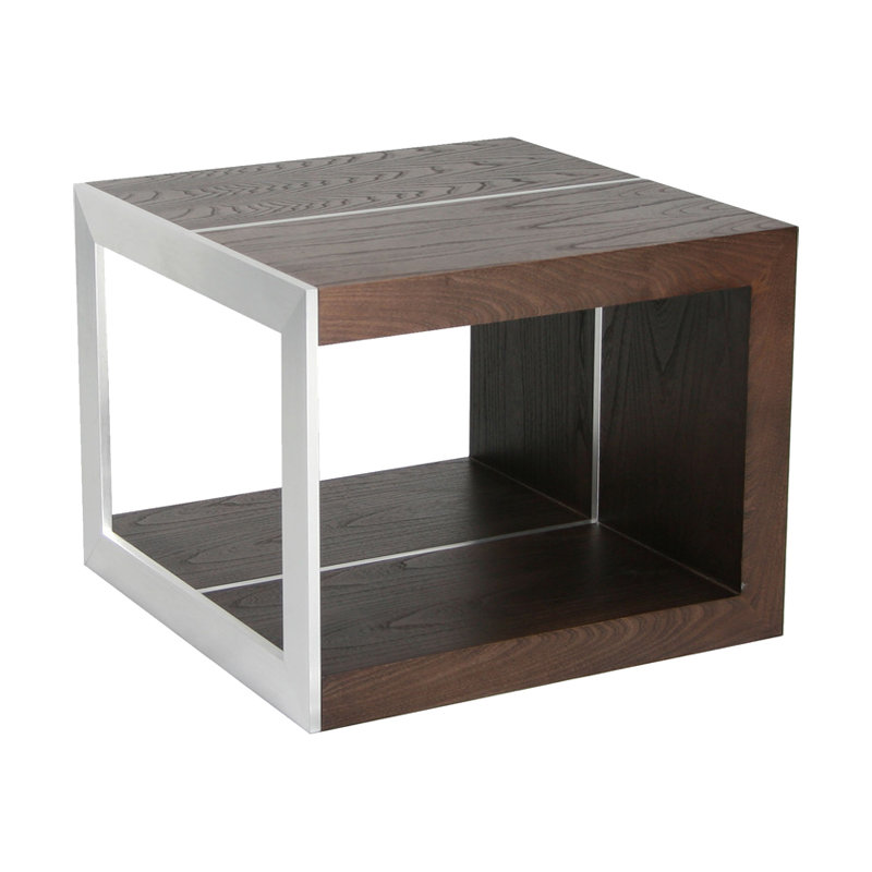 Hobury Floor Shelf End Table