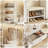 68" W -96" W  Closet System with 6 drawers with Wardrobe Racks-1539216758