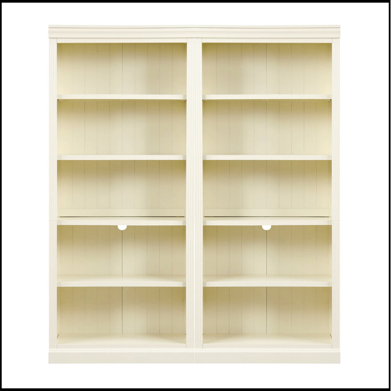 Suite de bibliothèque de 83 pouces de hauteur avec lumière DEL, tablettes réglables à 5 niveaux pour le salon et le bureau à domicile