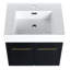 Meuble-lavabo mural 24 po avec lavabo