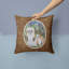 Coussin décoratif intérieur/extérieur shih tzu