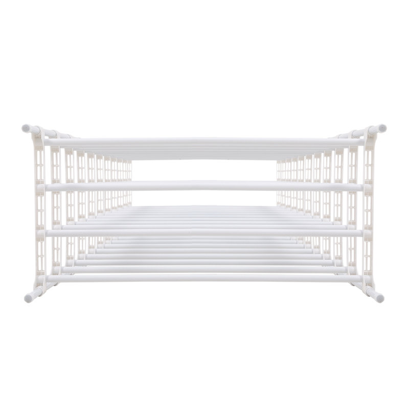 20 Pair Shoe Rack, White
