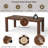 Jorvella 6 - Person Acacia Wood Outdoor Dining Set With Cushions-842529054