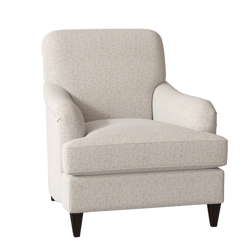 Bristol Armchair, Sunny Linen, American Walnut