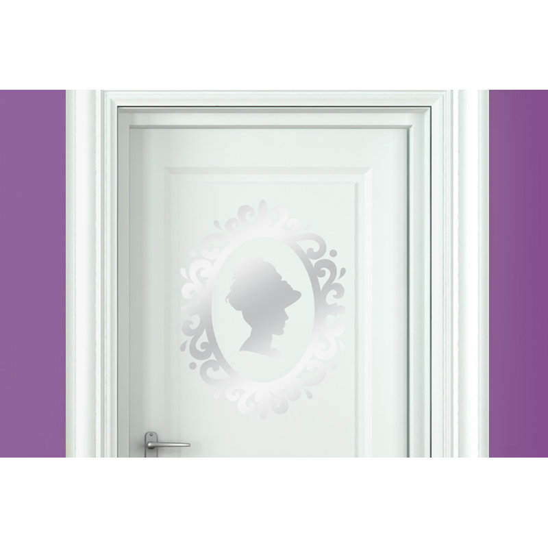 Wall Decal, Shiny Silver