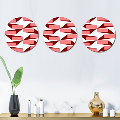 Abstract Wall Decor on Metal