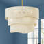 Lustre tambour 6 lumières Ashli