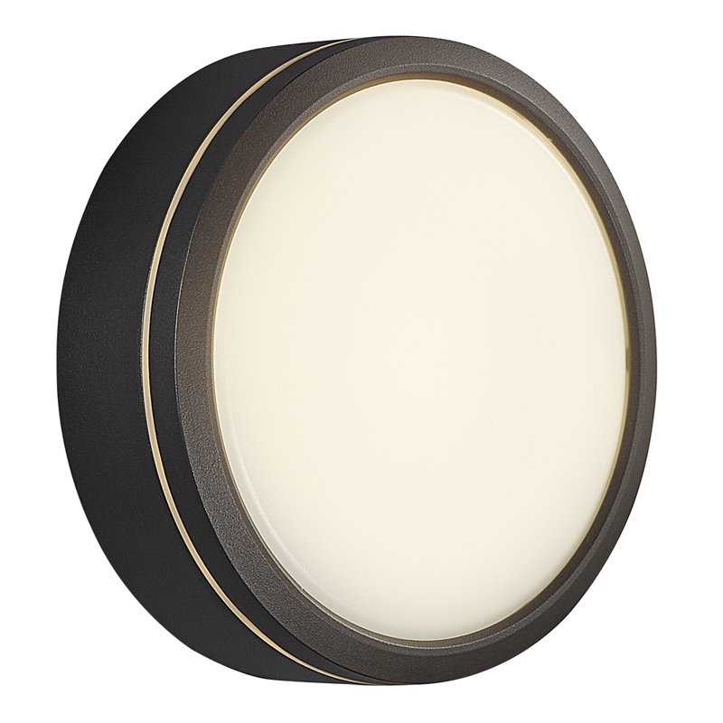 LED Flush Mount, Black