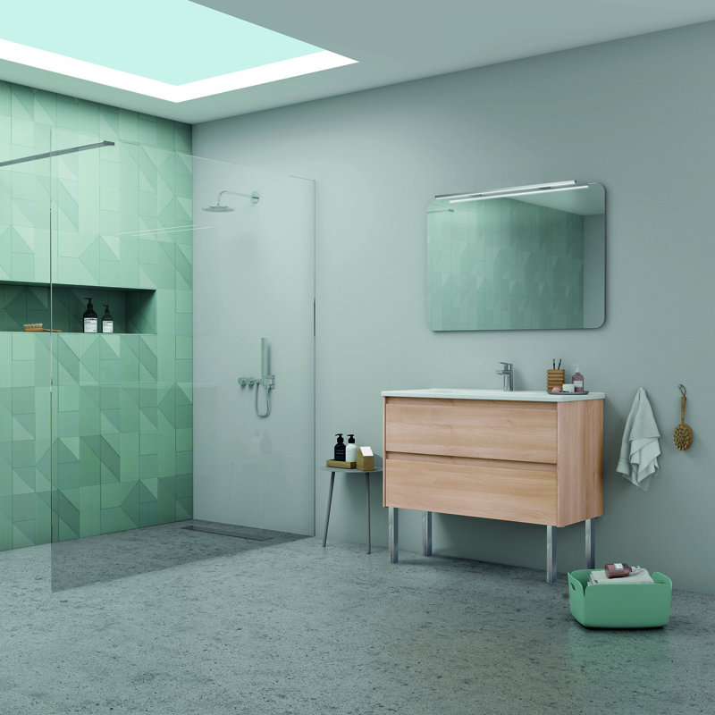 Ambra 39.6'' W Single Vanity, Matte Sand