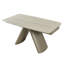 Table de salle à manger extensible en pierre frittée, style moderne pour la maison