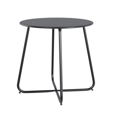 17" Metal Side Table