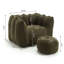 Fauteuil à billes avec repose-pieds Lazy-917072451