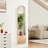 Arched Metal Oversized Full Length Mirrors Wall Mirrors with Stand-1728060874-1728060876