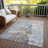 Machine Washable Indoor/Outdoor Claudian ACN1234 Granite Rug-103712588