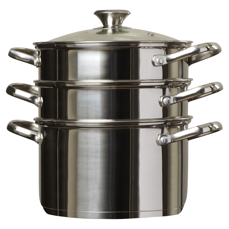 Ensemble de casseroles en acier inoxydable 4 pièces Cook N Home