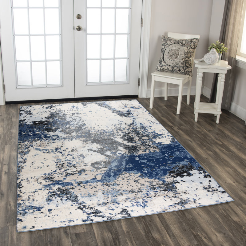 Abstract Indoor Rug, Runner 2'6" x 7'3"