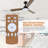 22.96'' Ceiling Fan with LED Lights