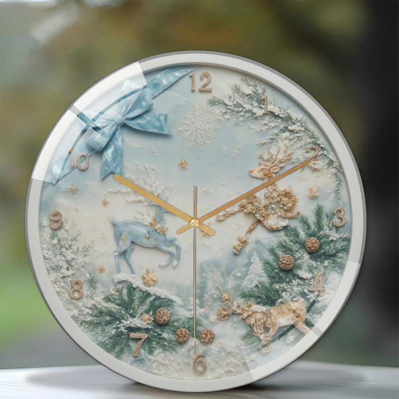 Horloge murale 12 po Winter