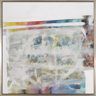 Planer Strafe - peinture sur toile à cadre flottant