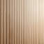 Ruban Pembroke 23,62 po X 47,24 po Carreau de mur en porcelaine mat aspect bois cannelé (15,49 pieds carrés / caisse)-102465747