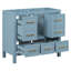 Meuble-lavabo de salle de bain sans lavabo-104950145