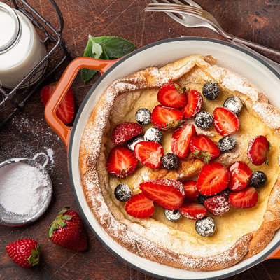 11 Pieces Cast Iron Enameled Cookware Set