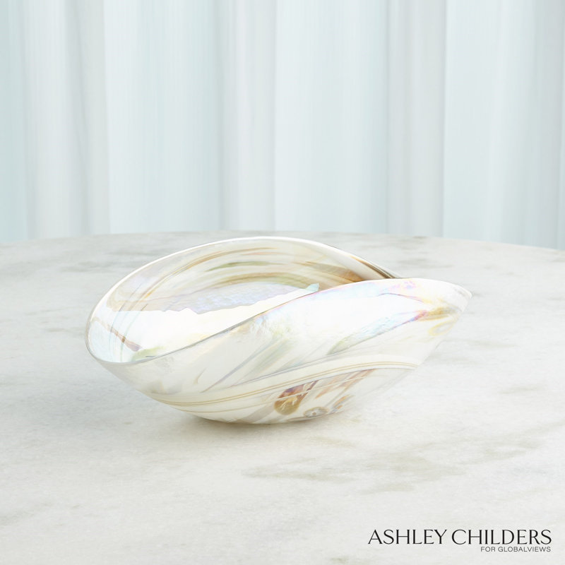 Maura Oval Bowl-Lg, 6" H x 16" W x 9.50" D