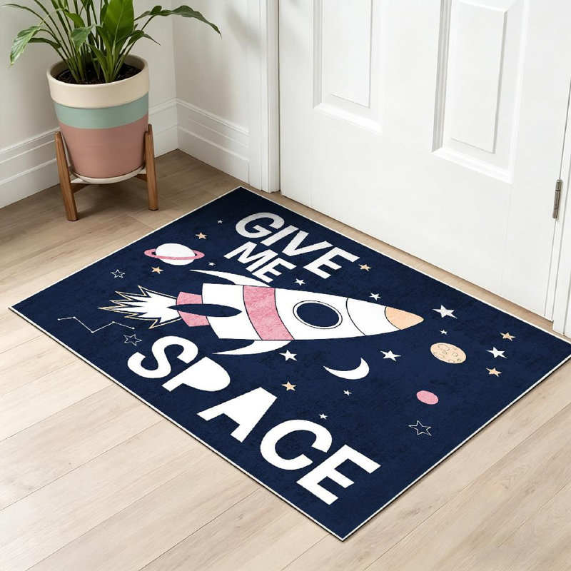 Tapis d'intérieur clair Clear Rocket, Rectangle 32" x 47"