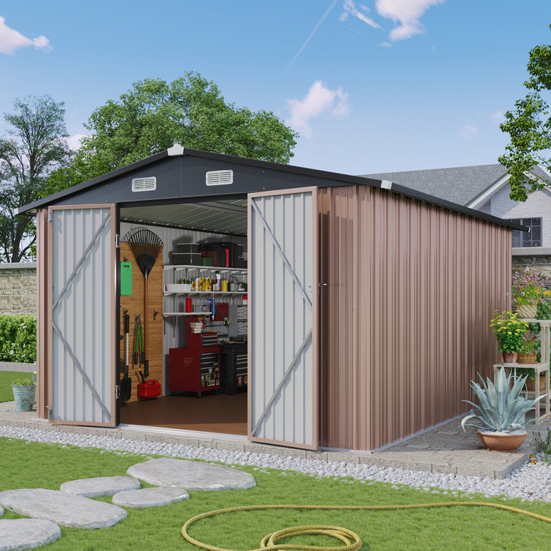 Remise de rangement extérieure avec plancher 10 X 12 pi