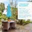 Parasol de marché 7,5 pi avec base Ehmann-250049285
