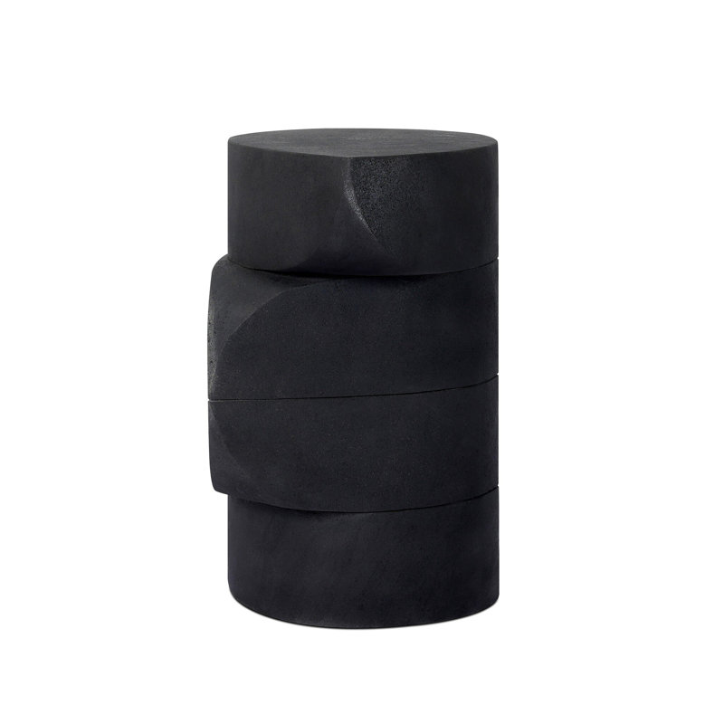 Stone Top End Table
