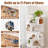 7-tier Revolving Shoe Rack Tower 360° Spin For 24 Pairs