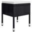  Ensemble de salle à manger en bois d'acacia massif noir moyen durable-1333827562-1333827567