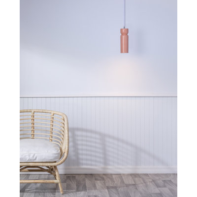 Luminaire suspendu sablier 1 lumière Ashford