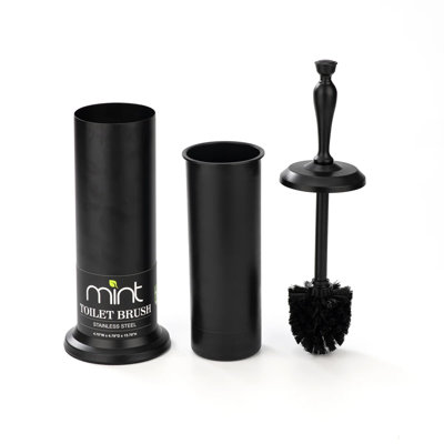 Brosse de toilette, brosse de cuvette de toilette avec brosse extra longue à poils durables et support couvert pour brosse de toilette