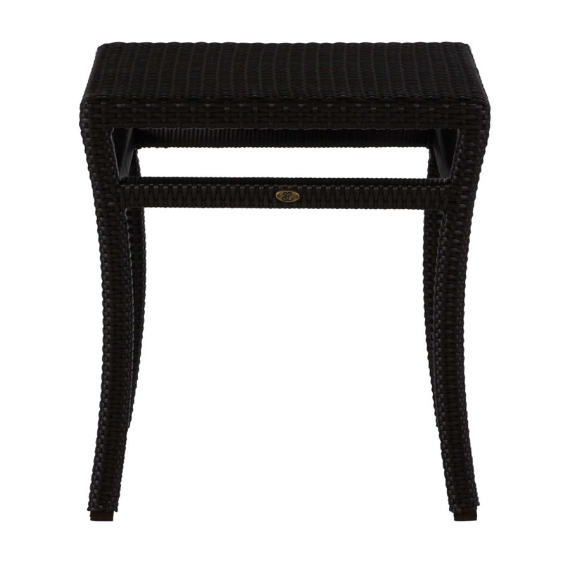 Club Outdoor Side Table, Skye Black Walnut