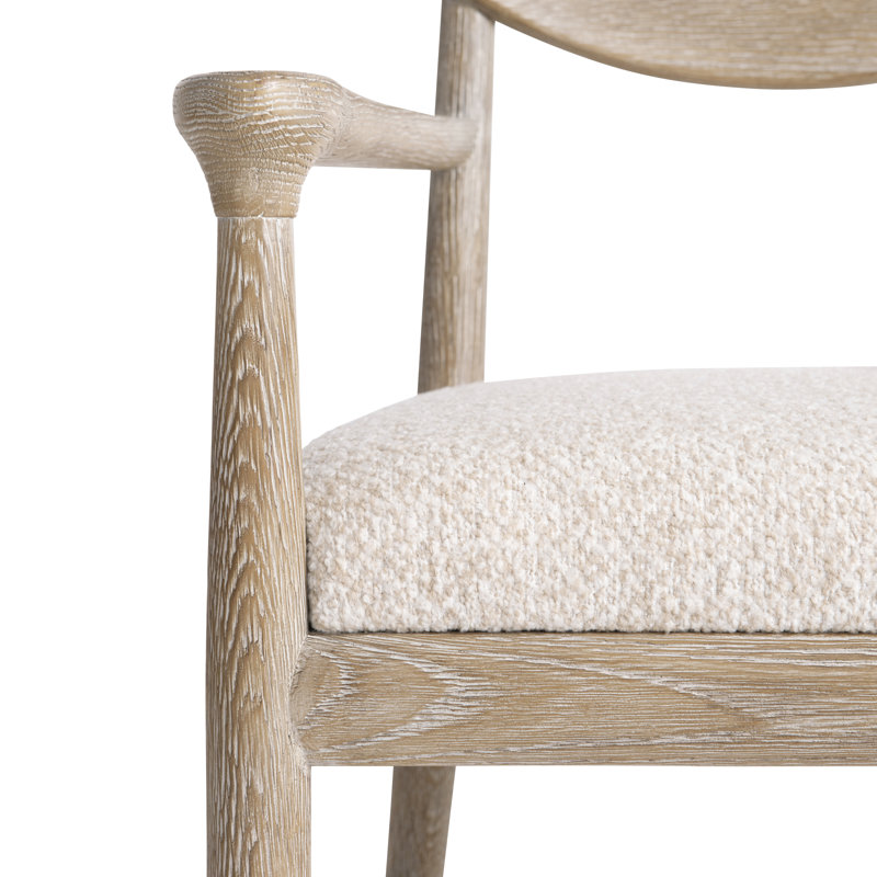 Aventura Arm Chair in Ivory/Marcona