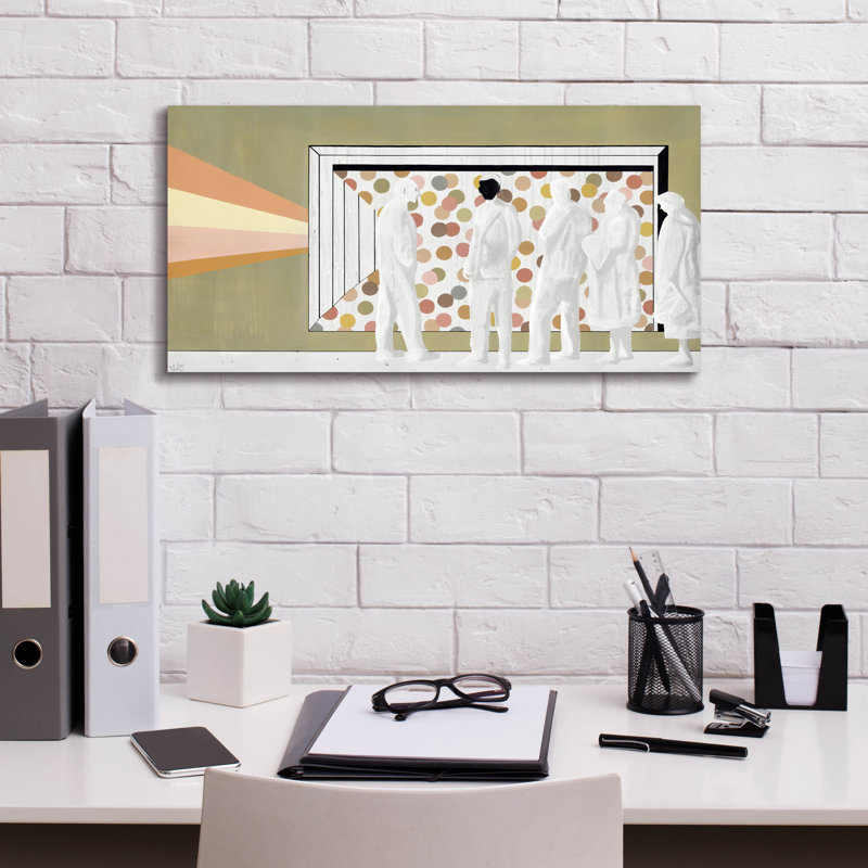 'The Lineup' by Incado, Canvas Wall Art